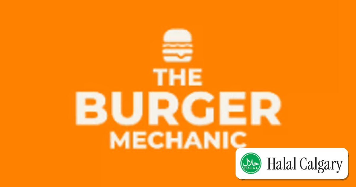 A smash burger at The Burger Mechanic, a fully halal Calgary kitchen