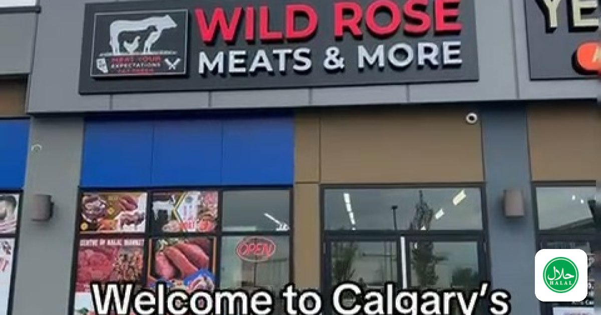 The counter at Wild Rose Meats and More in northeast Calgary